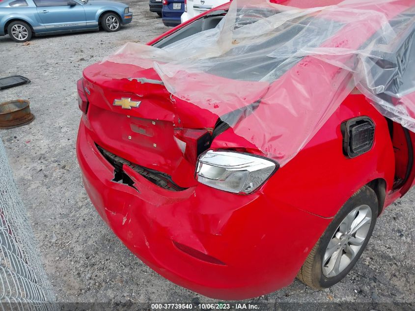 2019 CHEVROLET CRUZE LT - 1G1BE5SM8K7119165