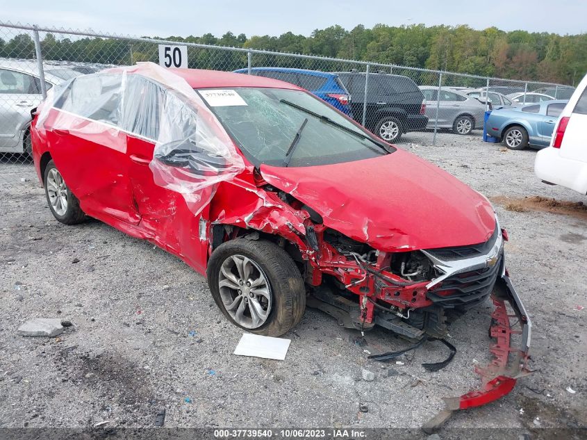 2019 CHEVROLET CRUZE LT - 1G1BE5SM8K7119165