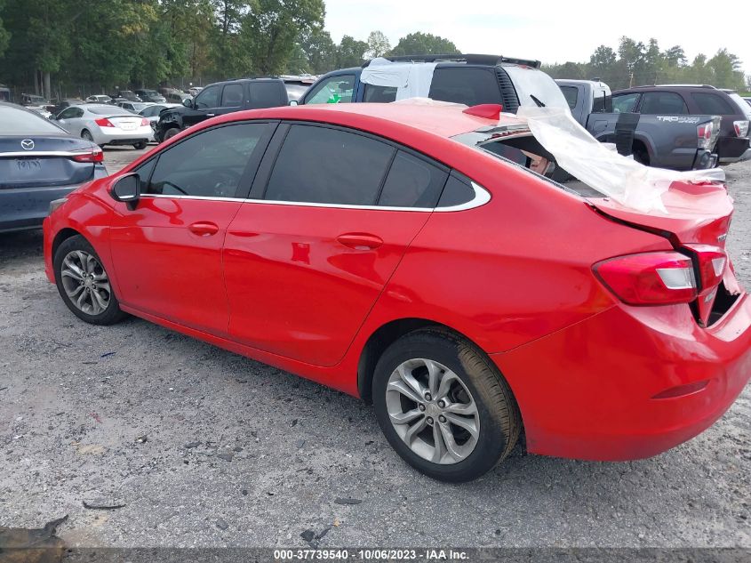 2019 CHEVROLET CRUZE LT - 1G1BE5SM8K7119165