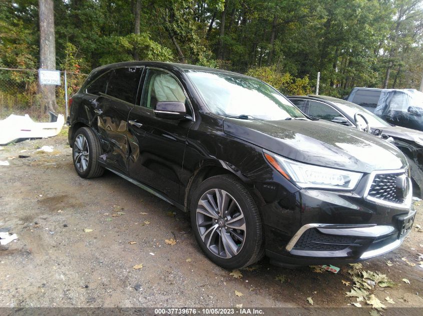 2018 ACURA MDX W/TECHNOLOGY PKG - 5J8YD4H57JL027860