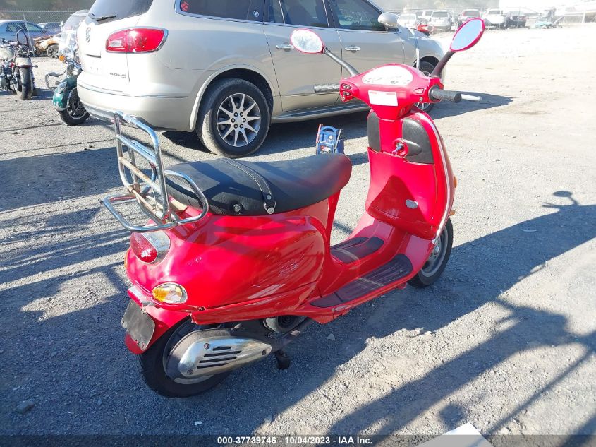 2005 VESPA M198F ZAPM198F655013369