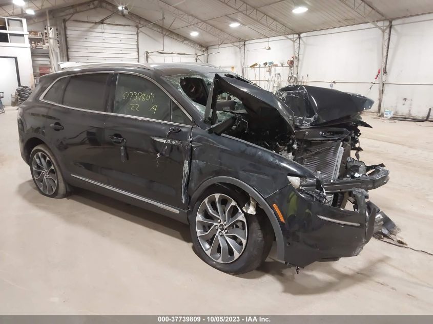 2022 LINCOLN NAUTILUS RESERVE - 2LMPJ8K99NBL15732