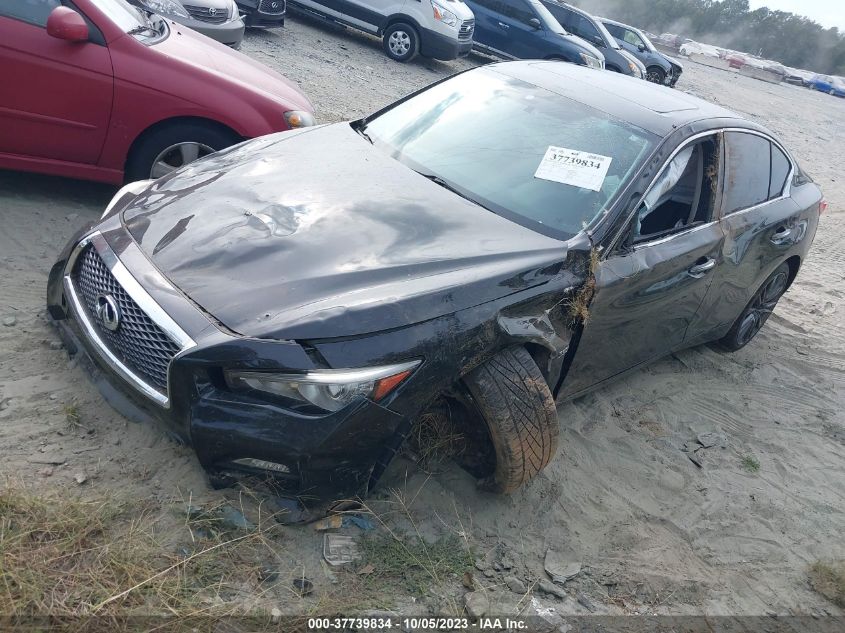 2016 INFINITI Q50 3.0T RED SPORT 400 - JN1FV7AR2GM452149