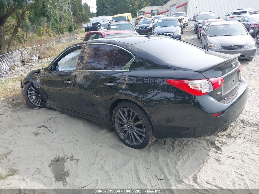2016 INFINITI Q50 3.0T RED SPORT 400 - JN1FV7AR2GM452149