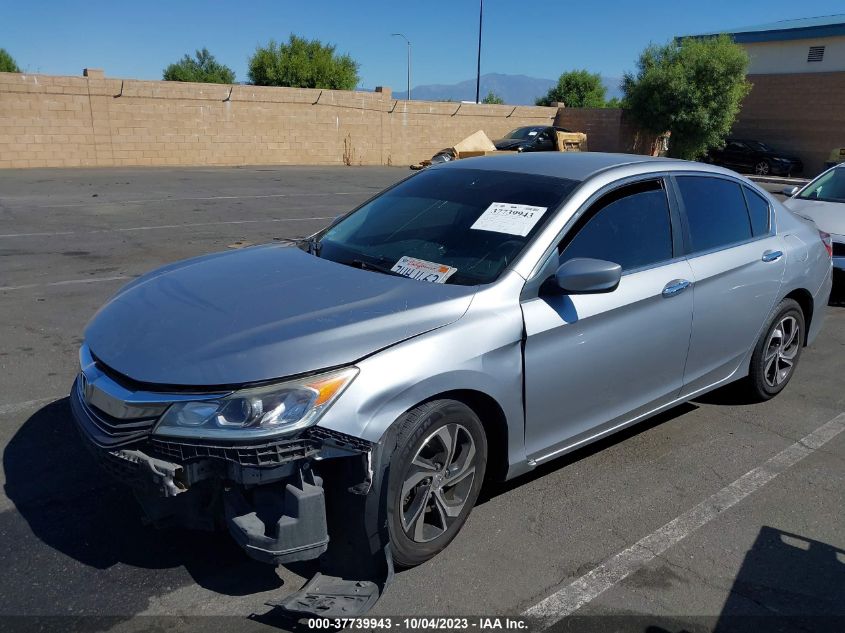 2017 HONDA ACCORD SEDAN LX - 1HGCR2F38HA019158