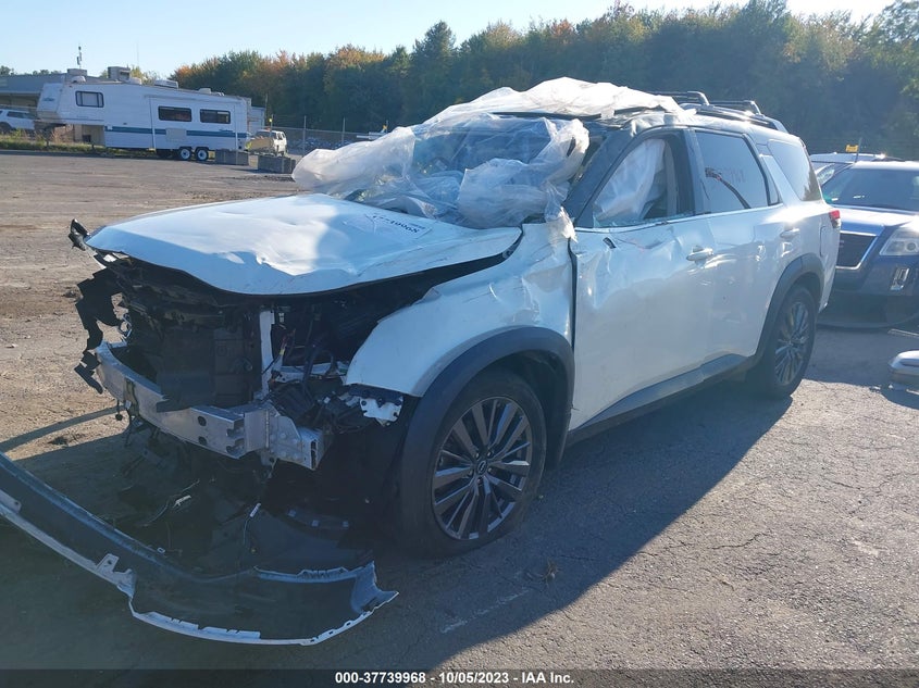 VIN 5N1DR3CD3NC258554 2022 NISSAN PATHFINDER SL