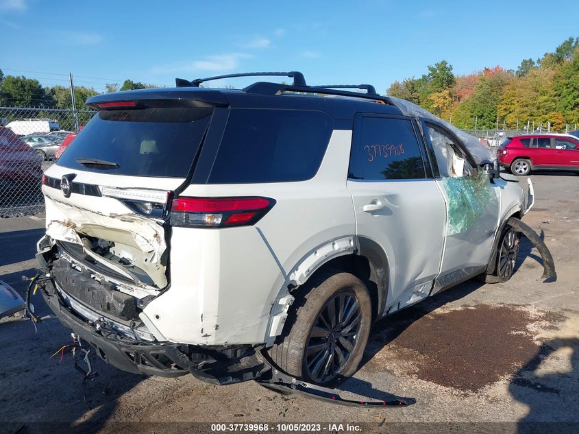 VIN 5N1DR3CD3NC258554 2022 NISSAN PATHFINDER SL