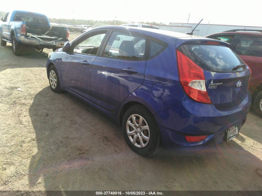 2013 HYUNDAI ACCENT GS - KMHCT5AE7DU060329