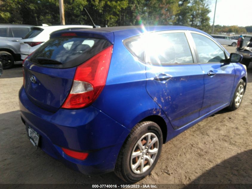 2013 HYUNDAI ACCENT GS - KMHCT5AE7DU060329