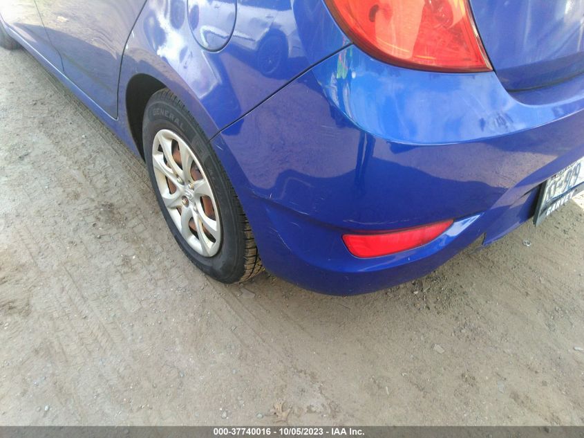 2013 HYUNDAI ACCENT GS - KMHCT5AE7DU060329