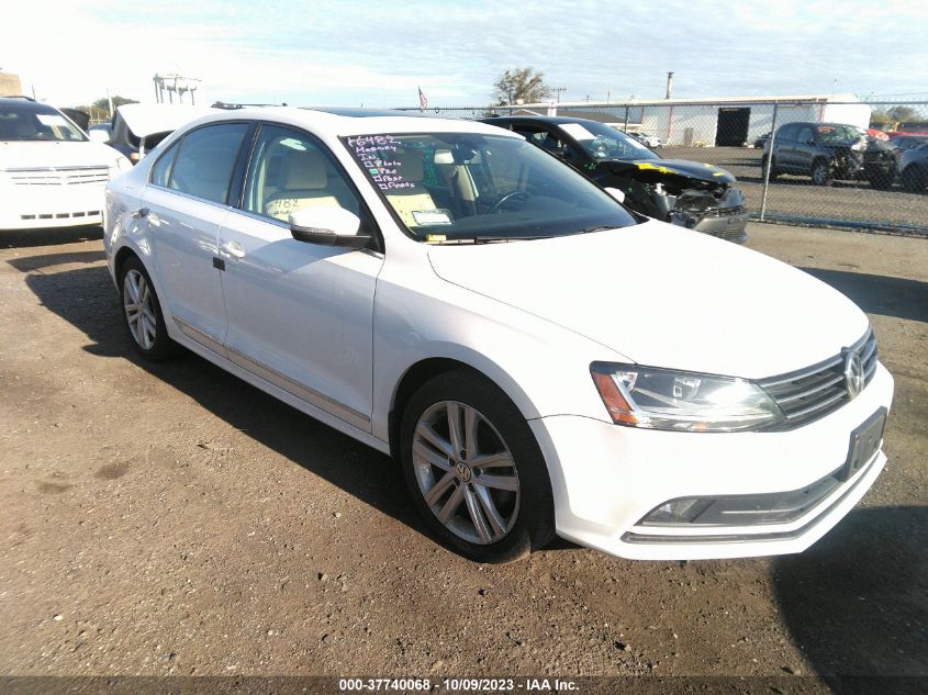 2017 VOLKSWAGEN JETTA 1.8T SEL - 3VWL17AJ6HM399979
