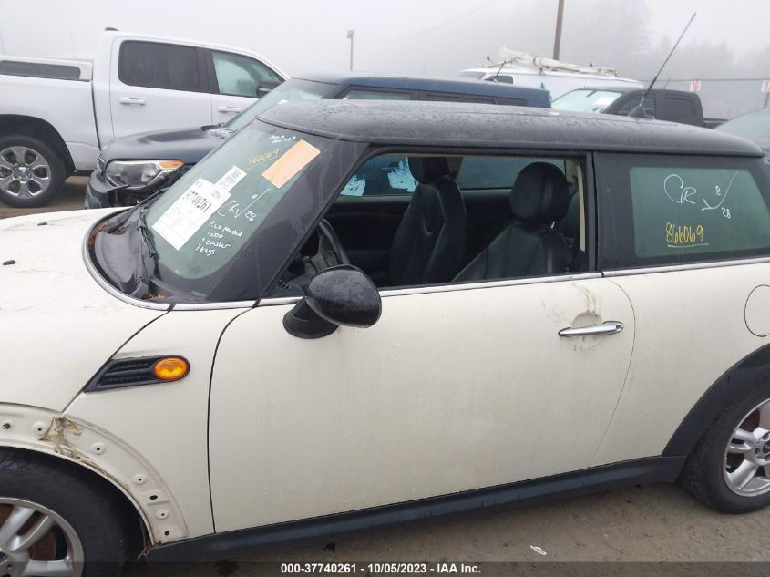 2013 MINI HARDTOP COOPER WMWSU3C54DT548414