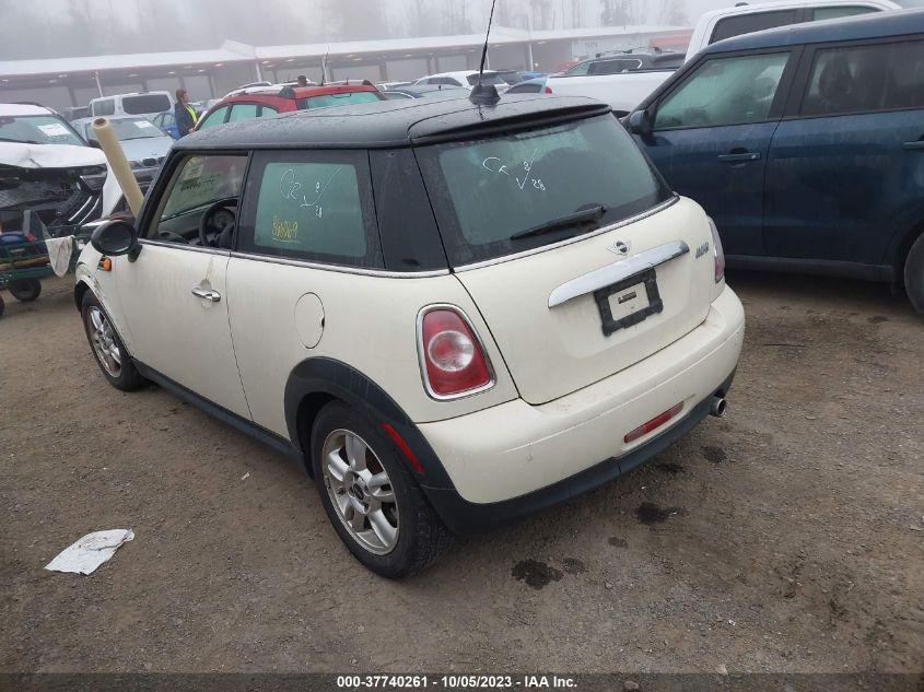 2013 MINI HARDTOP COOPER WMWSU3C54DT548414