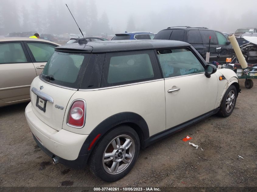 2013 MINI HARDTOP COOPER WMWSU3C54DT548414