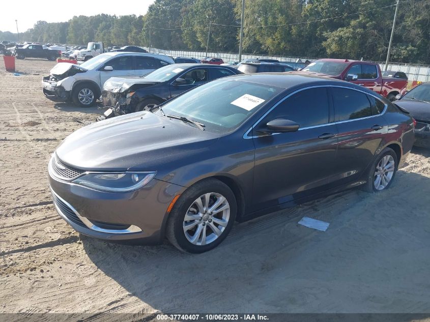 2015 CHRYSLER 200 LIMITED - 1C3CCCAB0FN625990