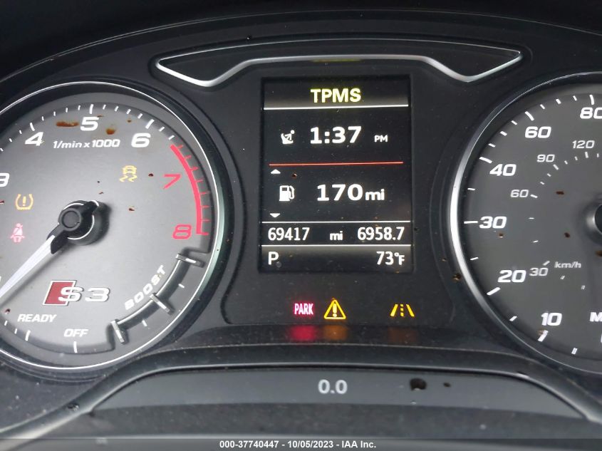 2016 AUDI S3 2.0T PREMIUM PLUS - WAUF1GFF4G1035721