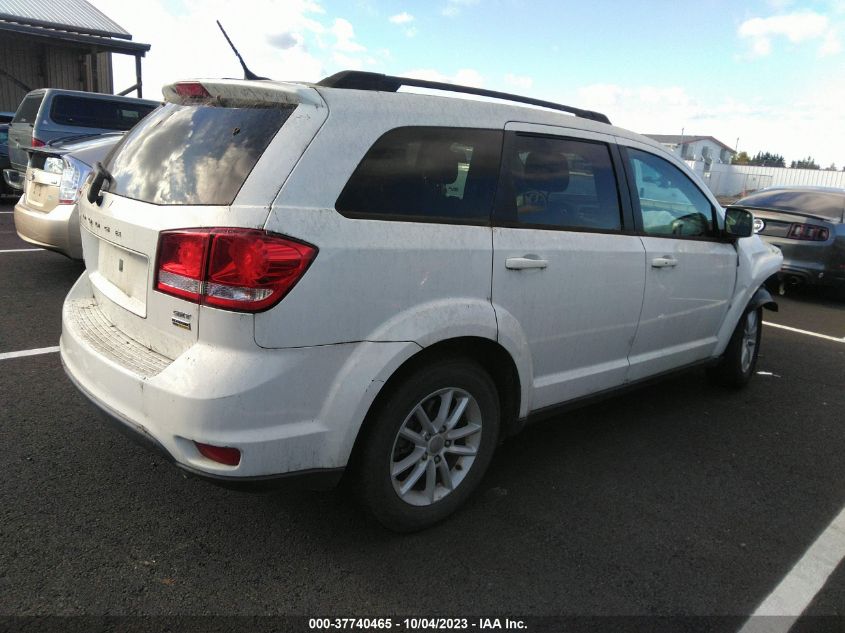 2014 DODGE JOURNEY SXT - 3C4PDCBG3ET178347