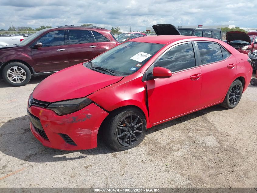 2015 TOYOTA COROLLA L/LE/S/S PLUS/LE PLUS - 5YFBURHE6FP345369