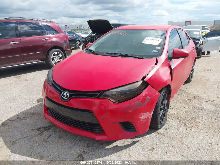 2015 TOYOTA COROLLA L/LE/S/S PLUS/LE PLUS - 5YFBURHE6FP345369