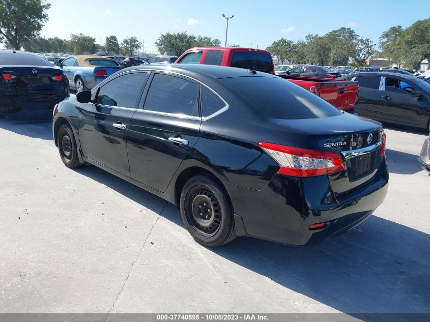 2015 NISSAN SENTRA S/SV/SR/SL - 3N1AB7AP7FY261873