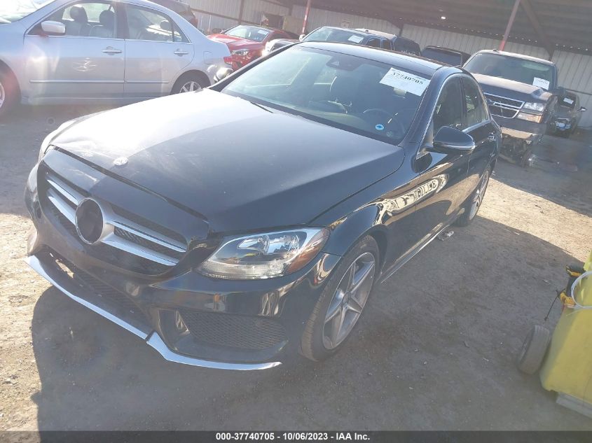VIN 55SWF4JB9HU205327 2017 MERCEDES-BENZ C-CLASS C 300