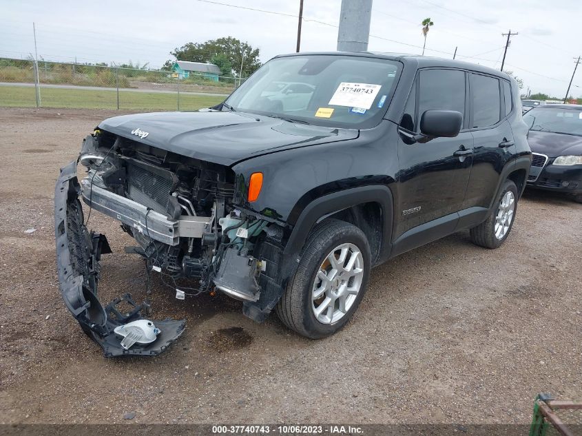 VIN ZACNJDB18PPP16162 2023 JEEP RENEGADE LATITUDE