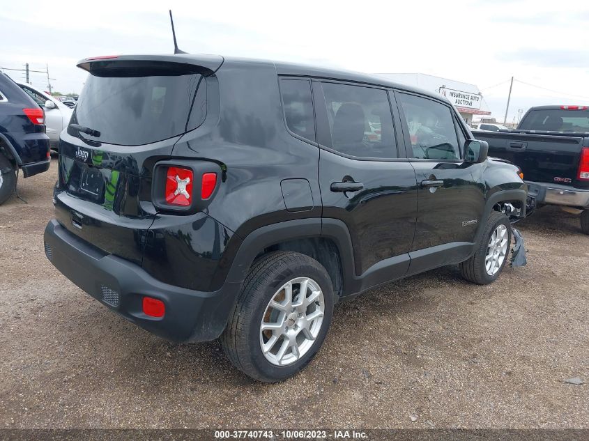 VIN ZACNJDB18PPP16162 2023 JEEP RENEGADE LATITUDE