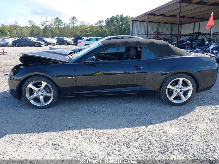 2013 CHEVROLET CAMARO LT - 2G1FC3D31D9124662