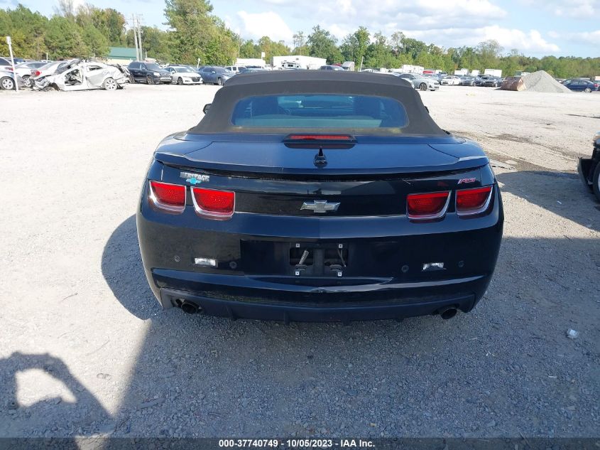 2013 CHEVROLET CAMARO LT - 2G1FC3D31D9124662