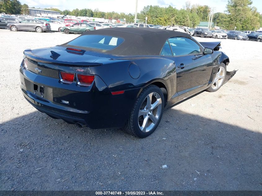 2013 CHEVROLET CAMARO LT - 2G1FC3D31D9124662