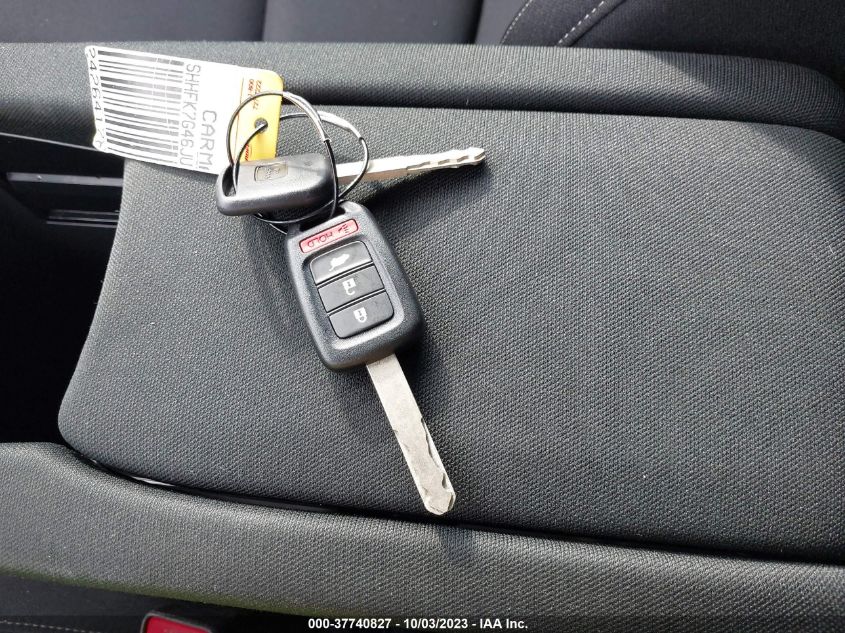 2018 HONDA CIVIC - SGGFK7G46JU226759