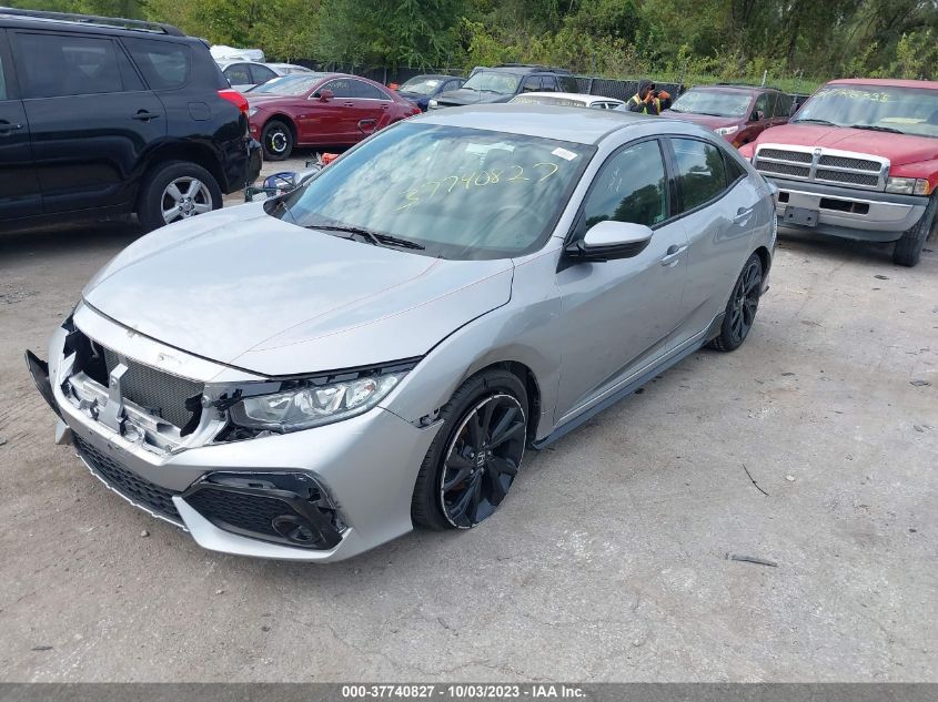 2018 HONDA CIVIC - SGGFK7G46JU226759