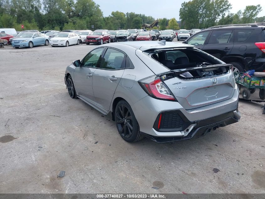 2018 HONDA CIVIC - SGGFK7G46JU226759