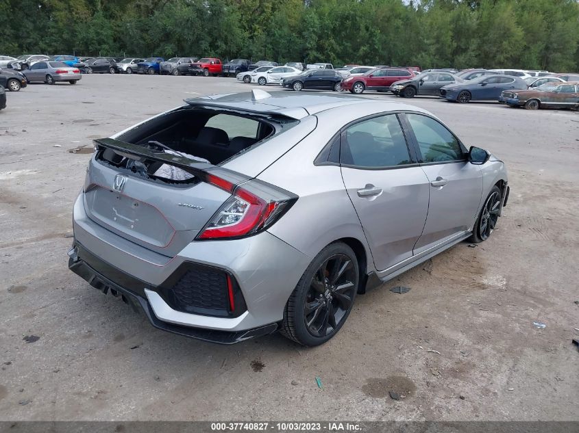 2018 HONDA CIVIC - SGGFK7G46JU226759