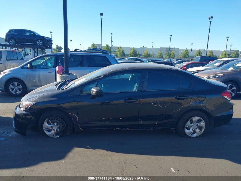 2015 HONDA CIVIC SEDAN LX - 19XFB2F55FE266827
