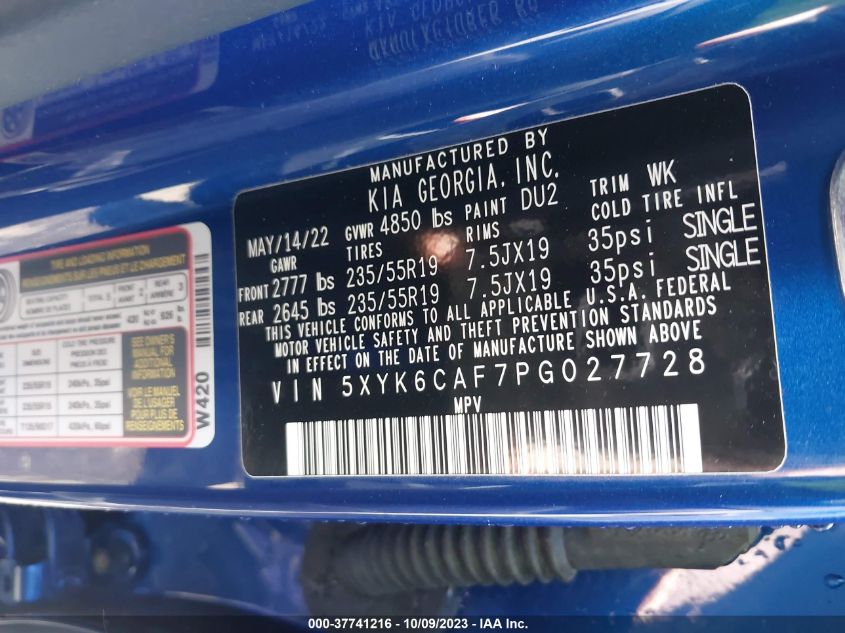 2023 KIA SPORTAGE X-LINE - 5XYK6CAF7PG027728