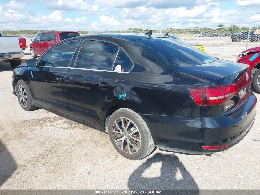 2017 VOLKSWAGEN JETTA 1.4T SE - 3VWDB7AJ6HM375926