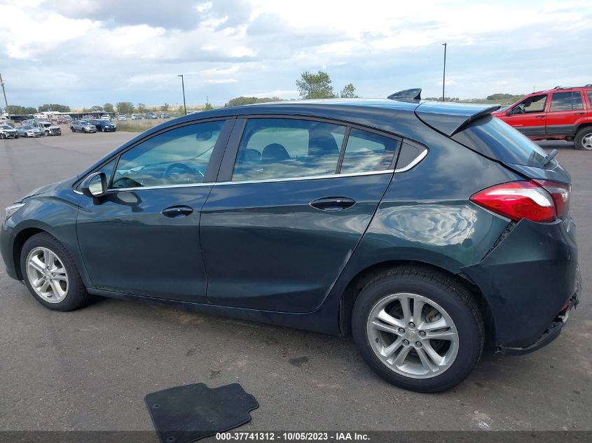 2018 CHEVROLET CRUZE LT - 3G1BE6SM1JS618024