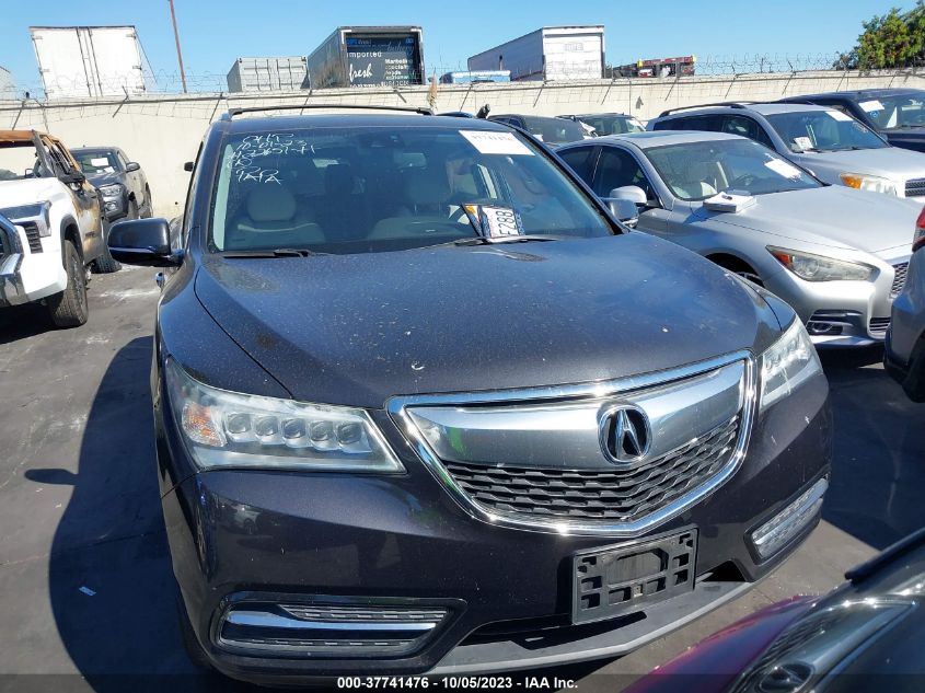 2015 ACURA MDX TECH PKG - 5FRYD4H40FB019243