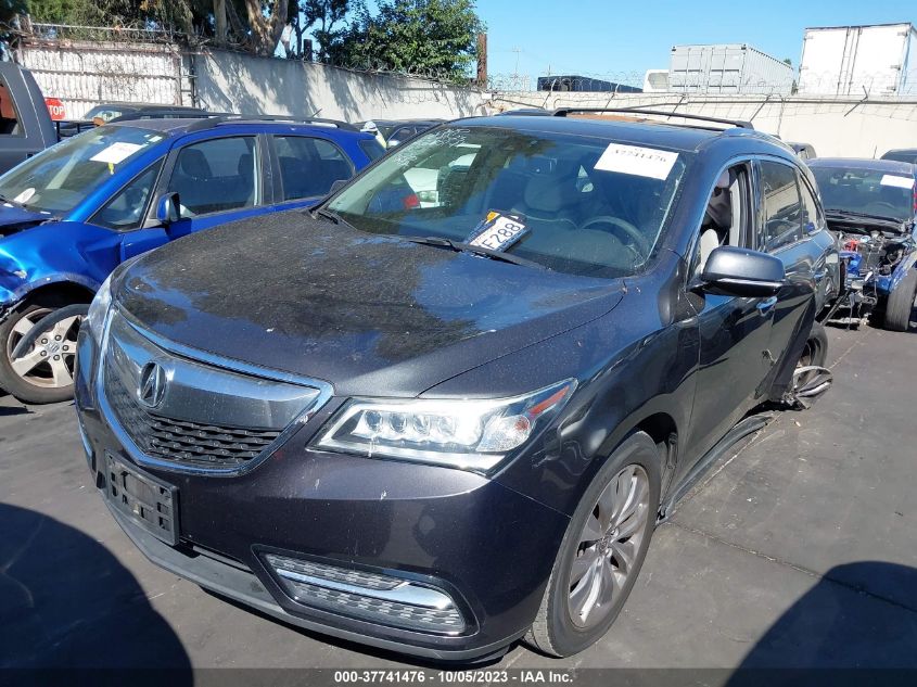 2015 ACURA MDX TECH PKG - 5FRYD4H40FB019243