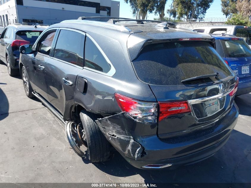 2015 ACURA MDX TECH PKG - 5FRYD4H40FB019243