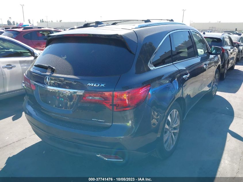 2015 ACURA MDX TECH PKG - 5FRYD4H40FB019243