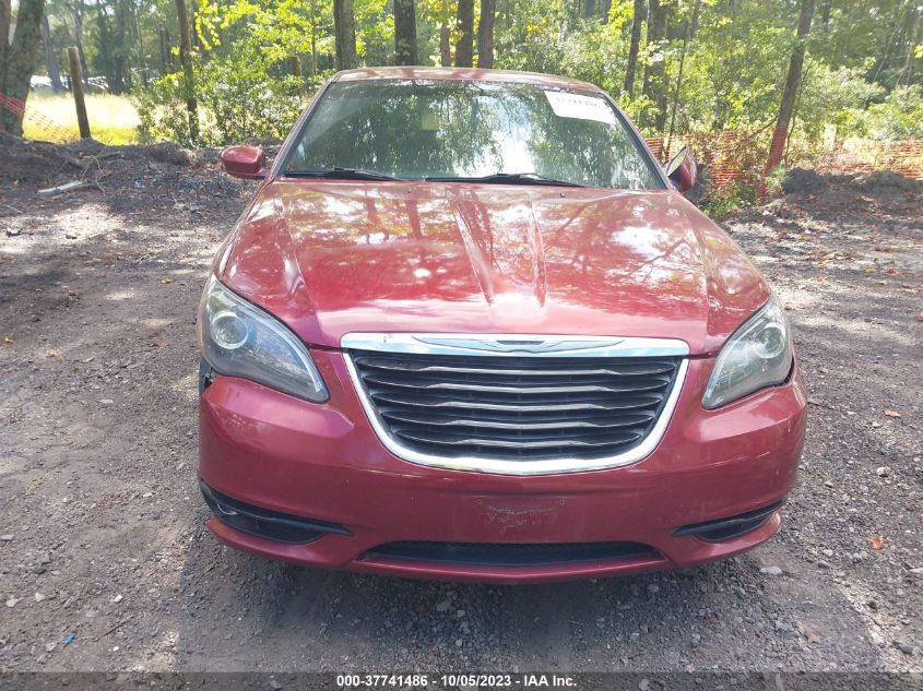 2013 CHRYSLER 200 TOURING - 1C3CCBBG6DN700337