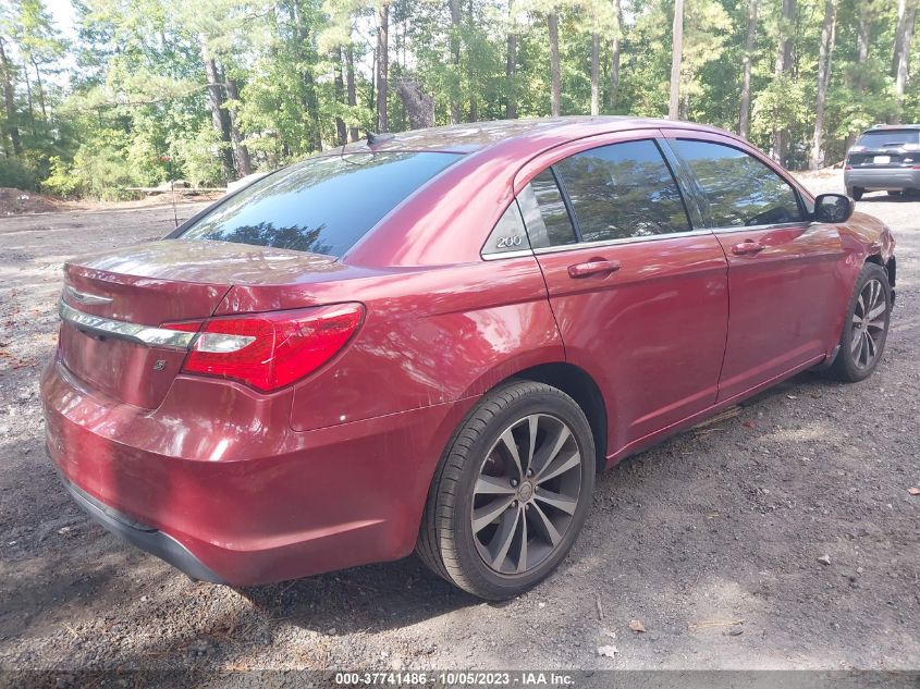 2013 CHRYSLER 200 TOURING - 1C3CCBBG6DN700337