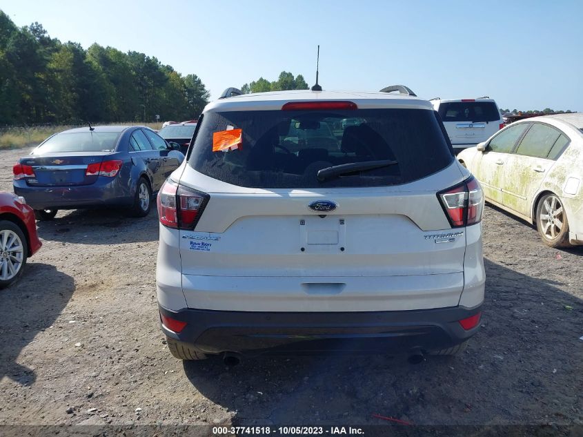 2017 FORD ESCAPE TITANIUM - 1FMCU9J99HUC71271