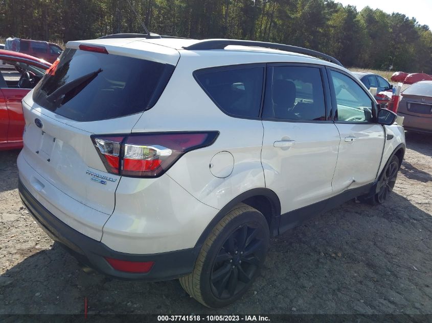 2017 FORD ESCAPE TITANIUM - 1FMCU9J99HUC71271