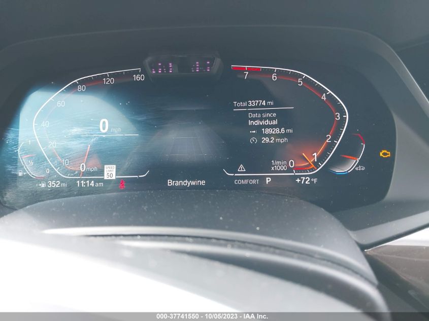 2022 BMW X5 XDRIVE40I - 5UXCR6C08N9L75959