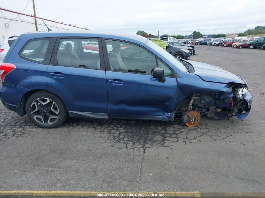 2014 SUBARU FORESTER 2.5I - JF2SJAAC9EH418166