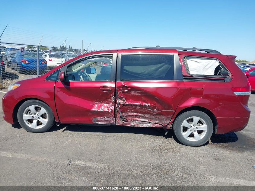 2014 TOYOTA SIENNA LE - 5TDKK3DC0ES489951