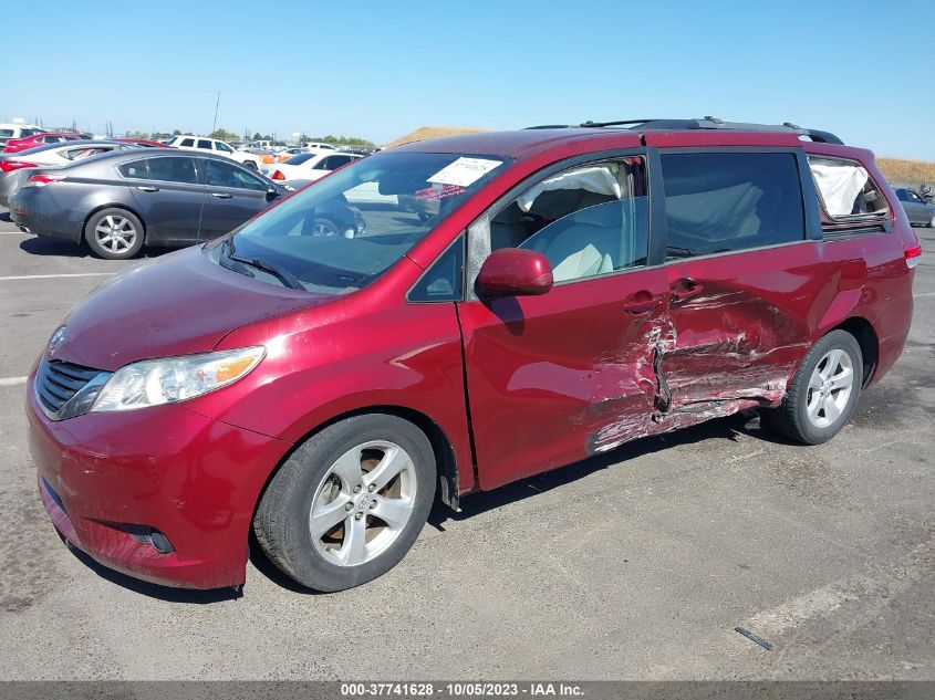 2014 TOYOTA SIENNA LE - 5TDKK3DC0ES489951